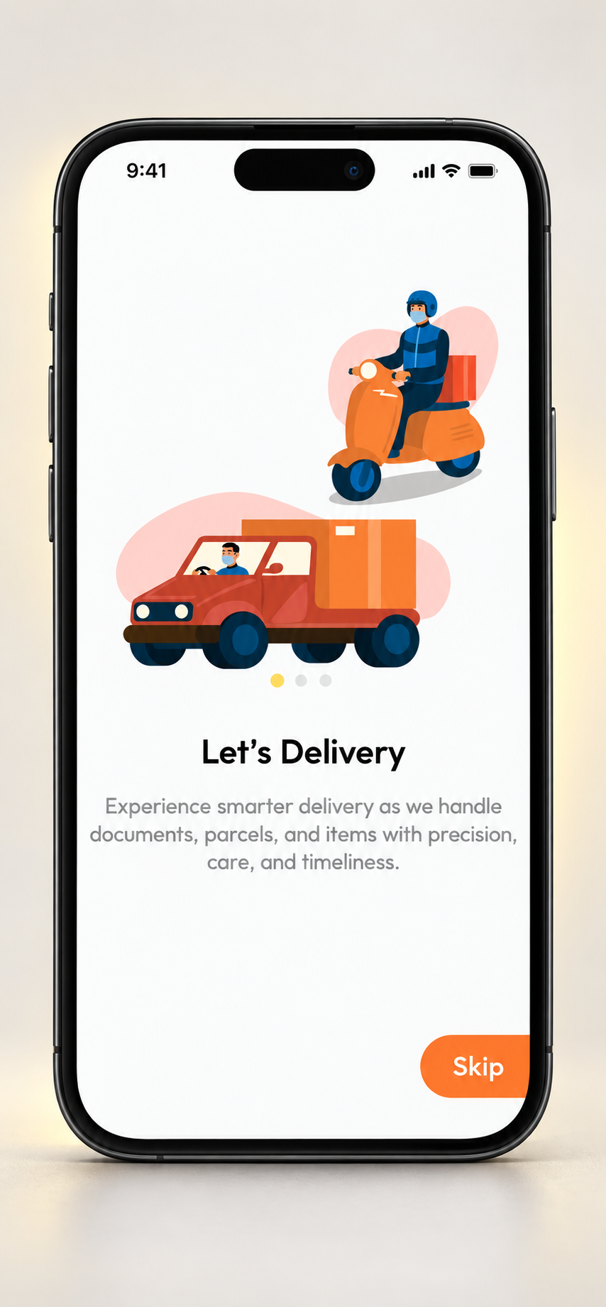 VLOCUS Digital Proof of Delivery App Screen